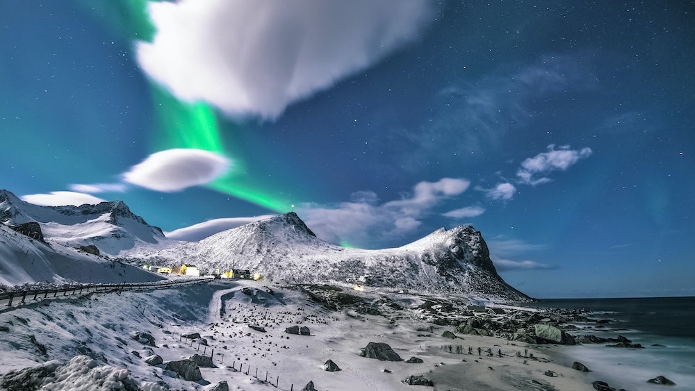 Landscape Northern Lights - Time in the Market Beats Timing the Market
